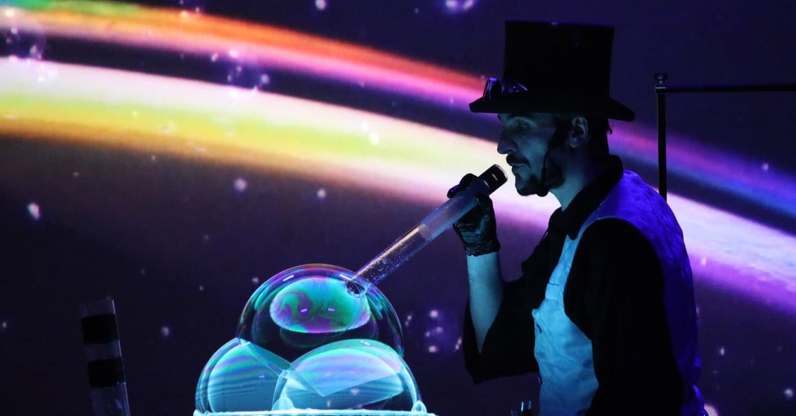 «Dreaming Bubbles», el espectáculo de burbujas de Whitedream 3