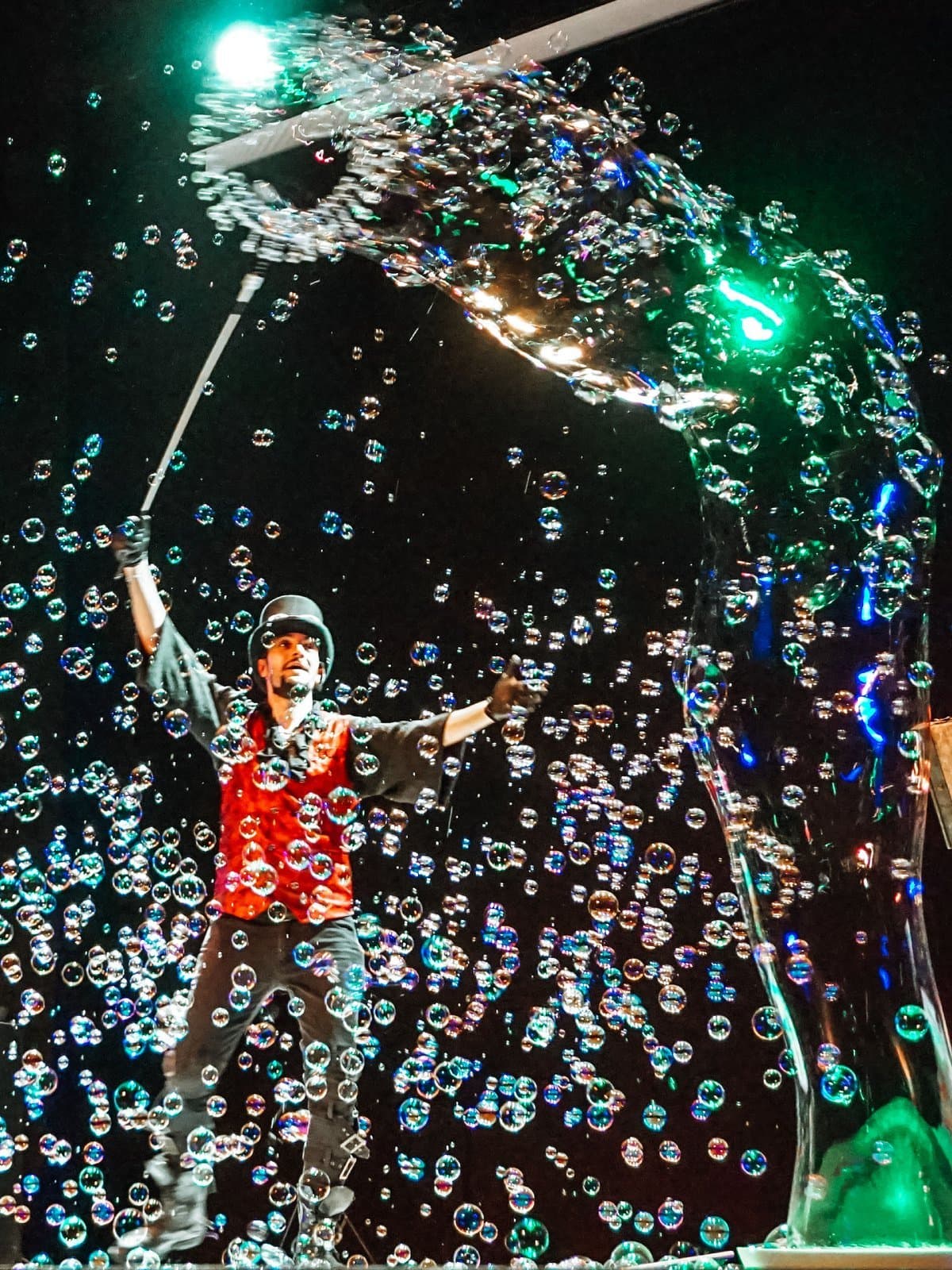 «Dreaming Bubbles», el espectáculo de burbujas de Whitedream
