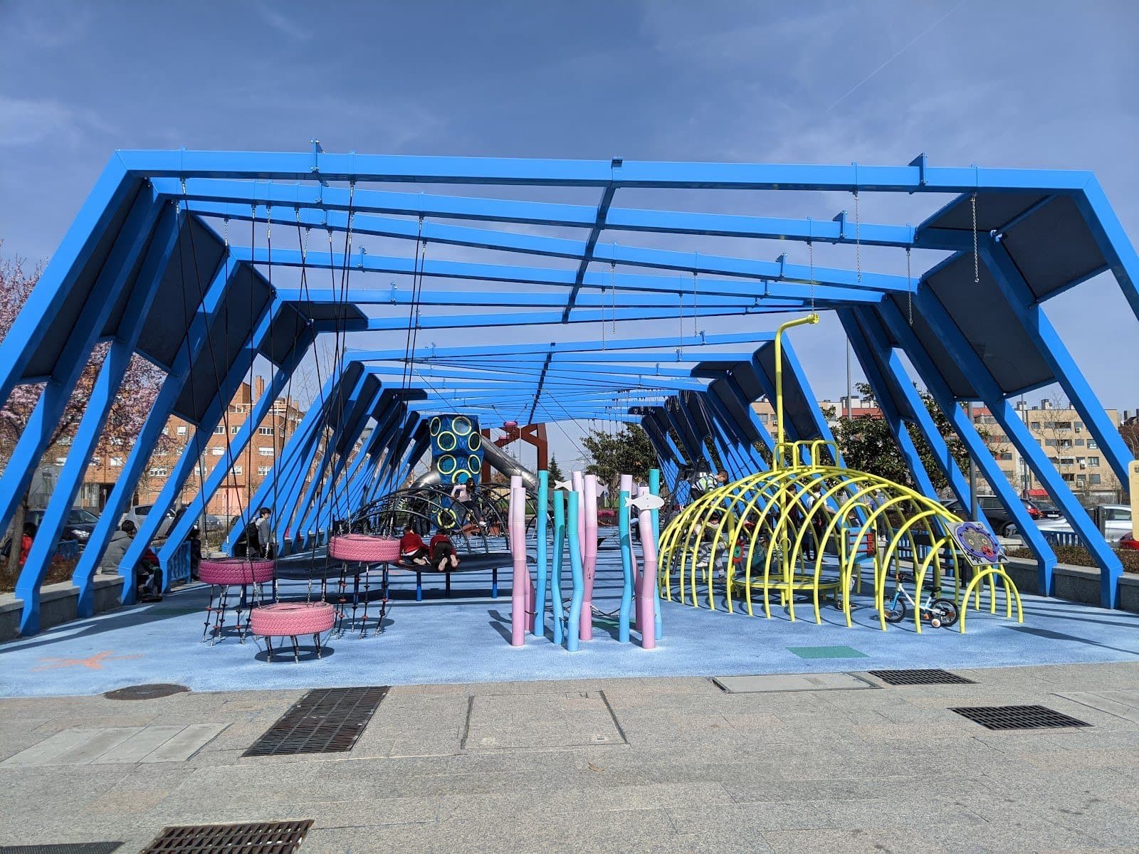 El Océano: el parque infantil futurista de Alcobendas