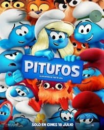 Cine de Verano en Barrios: “Pitufos: La Aventura se Tiñe de Azul”