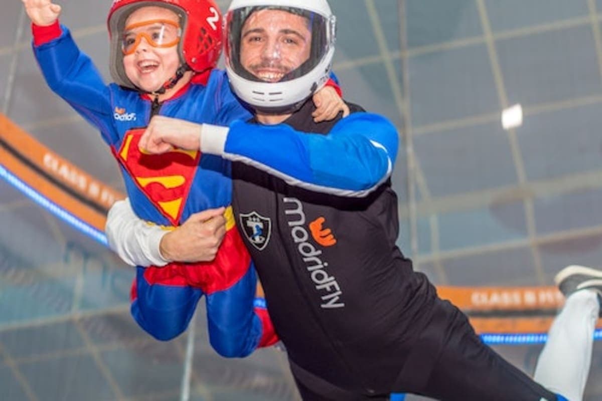 Madrid Fly: túnel de viento para niños