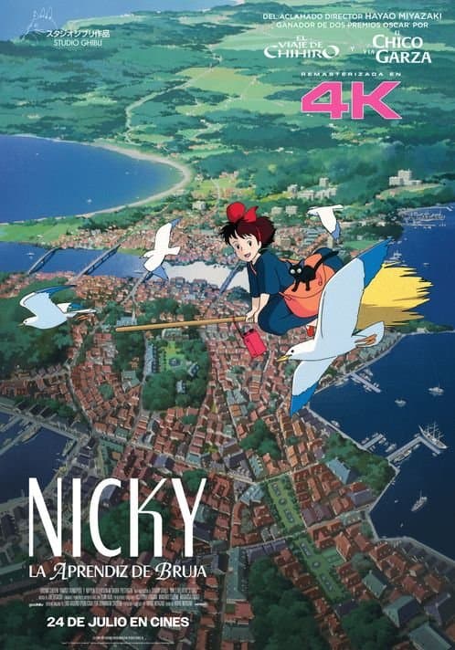 Nicky, la aprendiz de bruja: el clásico de Ghibli vuelve al cine