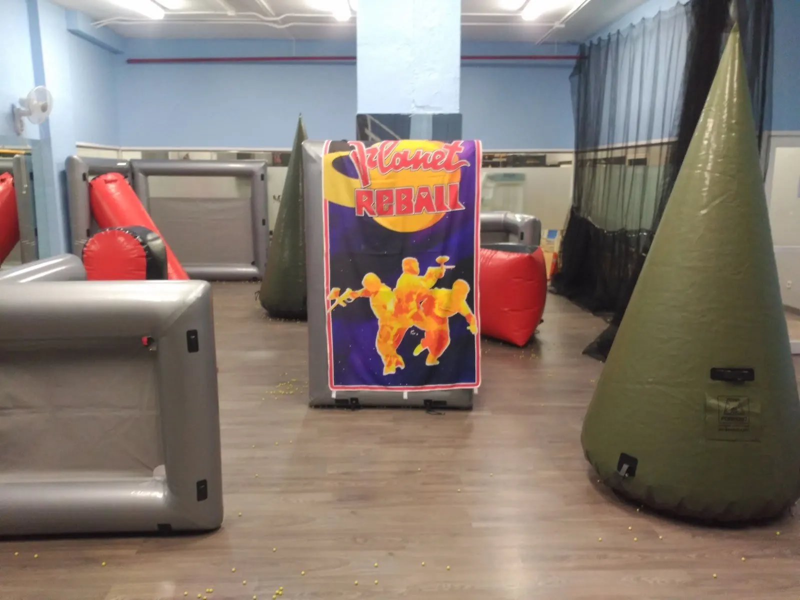 Planet Reball: paintball indoor que no mancha