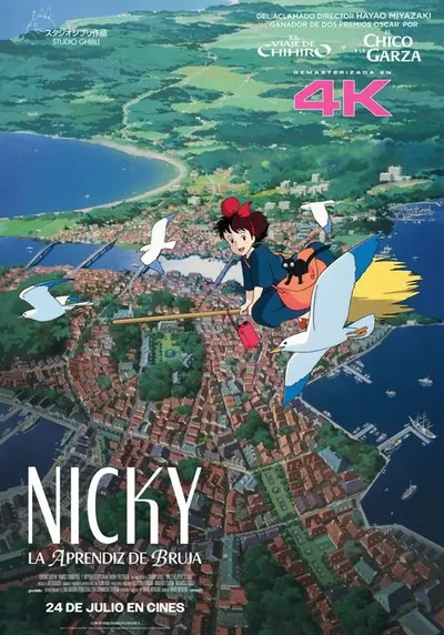 Nicky, la aprendiz de bruja: el clásico de Ghibli vuelve al cine