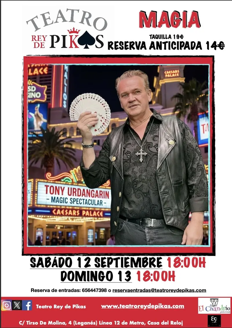 Tony Urdangarín — Magia familiar (Teatro Rey de Pikas)