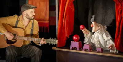 «Pied de nez», un teatro de pies con marionetas y música