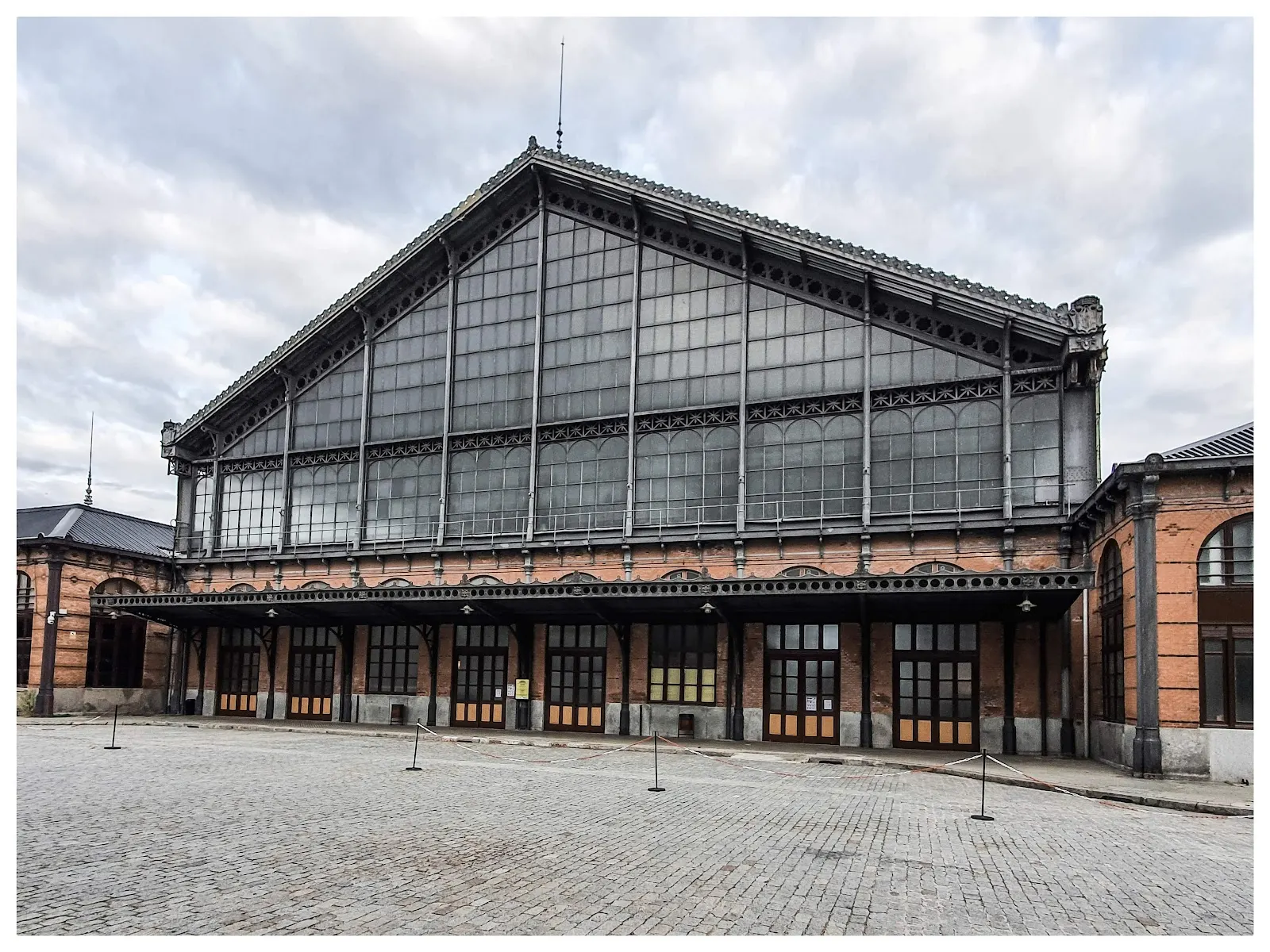 Museo del Ferrocarril de Madrid: locomotoras de vapor en la estación de Delicias 3
